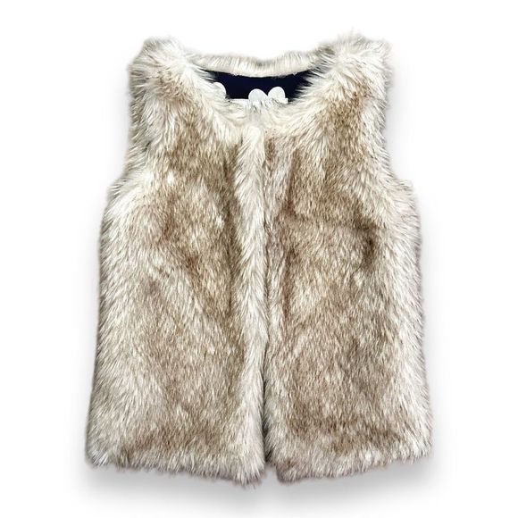 Hatley | Girls’ Faux Fur Vest (4) 🐰 - Picture 1 of 5